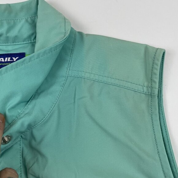 Daily Sports Golf Dress Women’s M Casual Active Sleeveless Nylon Stretch Mint - Picture 10 of 11